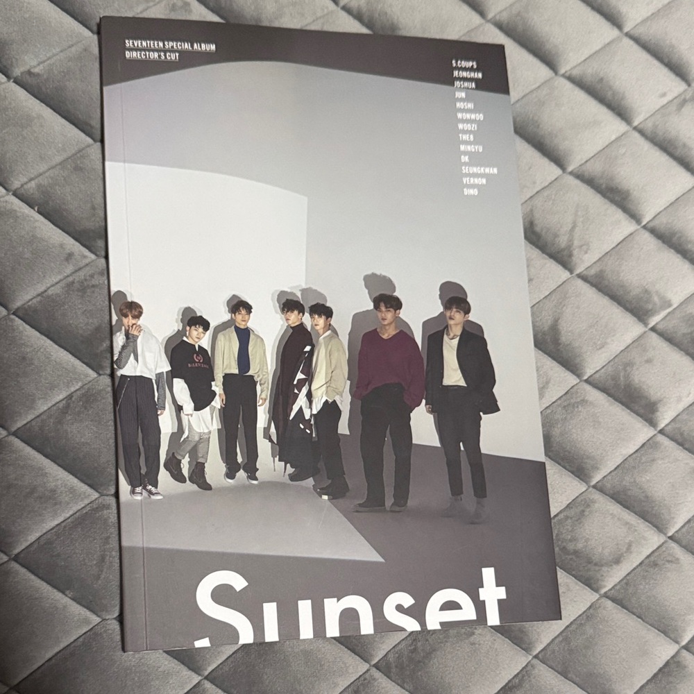Seventeen Special Album ‘Director’s Cut’ Sunset ver with DK CD